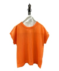 全国送料185円【ayane】836641　半袖カラーニット