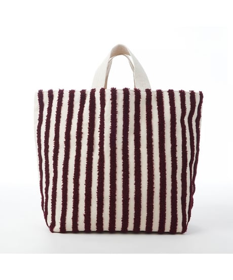 【beej】 43-BAG-IT008 LoopStripeboxTotebag