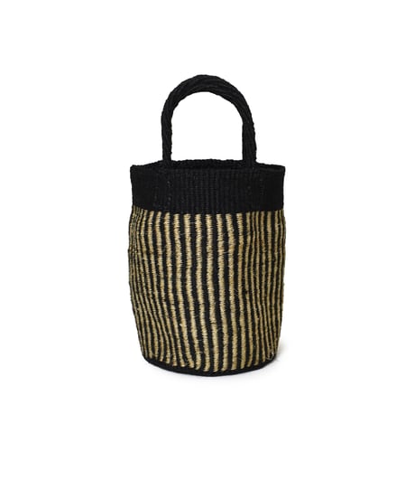 【SOIL】ANSL2501 STRIPE SISAL BAG