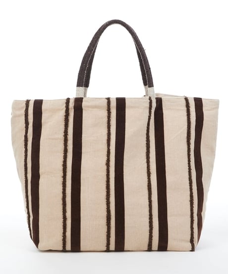 【beej】PWMI-IT003 EMB&Flocky Big tote bag