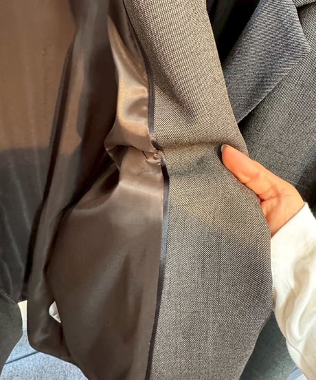【cafune 26PREFALL 】 35403 tweed like double jacket