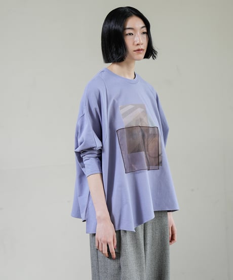 【Lallia Mu 26AW】  2613533 ドルマンスリーブトレーナー