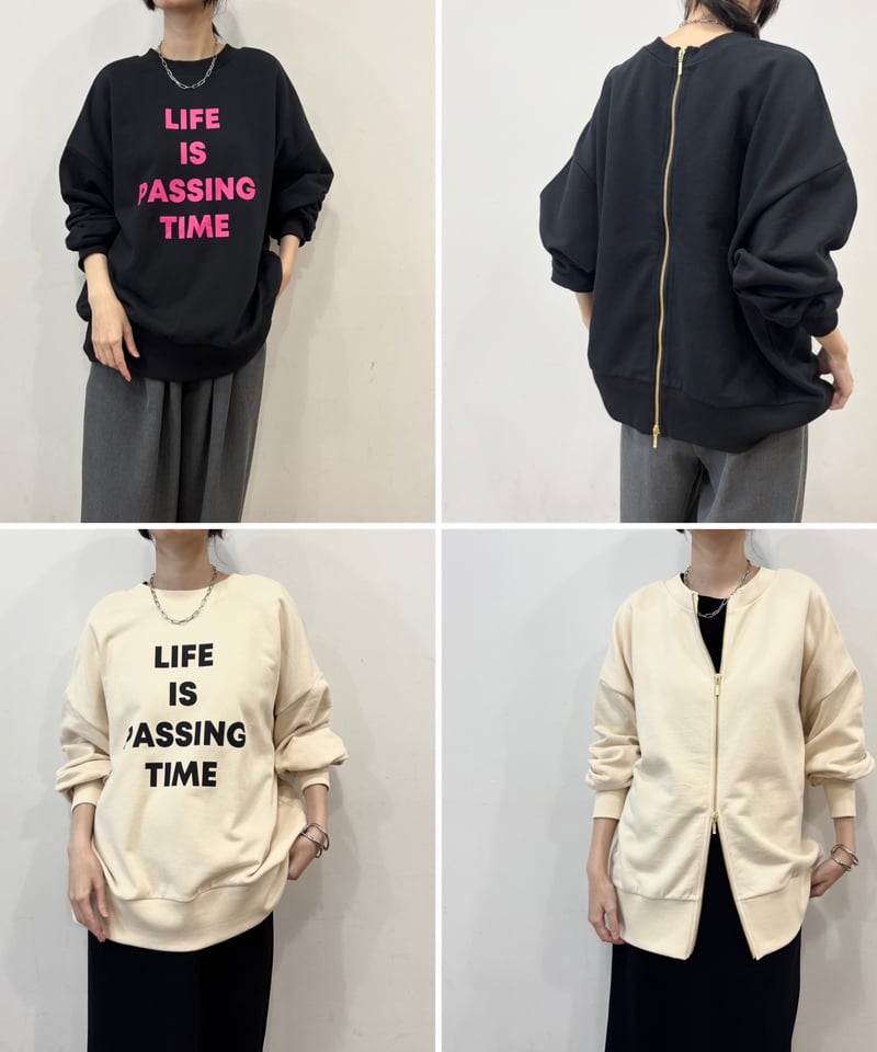 siro de labonte 26SS】R613204 2way zipup wide p