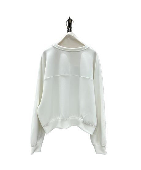 【ayane 26AW】  856770 スパンコールロゴボンディングプルオーバー