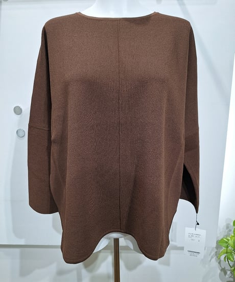 【ATELIER SIX】HL-11256311 ジャガード編ワイドプルオーバー