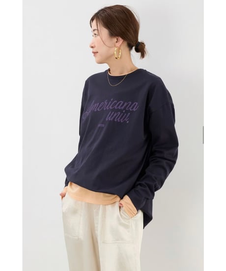 【MICA&DEAL】0125309271 15th ANNIVERSARY 【AMERICANA×MICA&DEAL】 ロングスリーブT-shirt