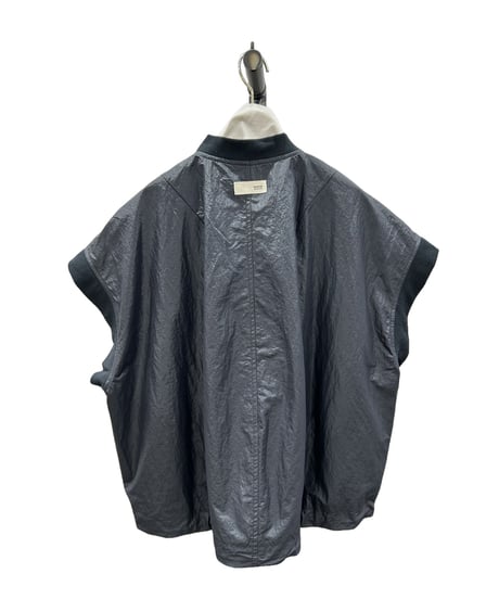 【ayane 26AW】 856717 樹脂コーティング加工ベスト
