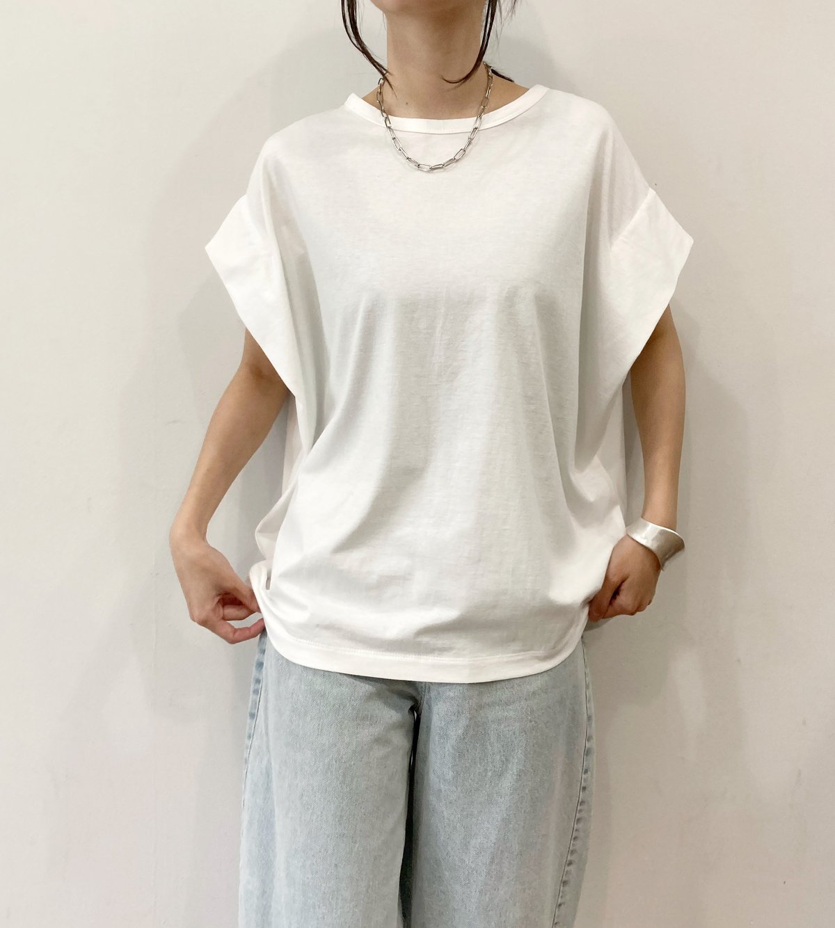 新品タグ付き　シロデラボンテ　BONTE tuck sleeve Tshirt fit=scale-down,w=1200