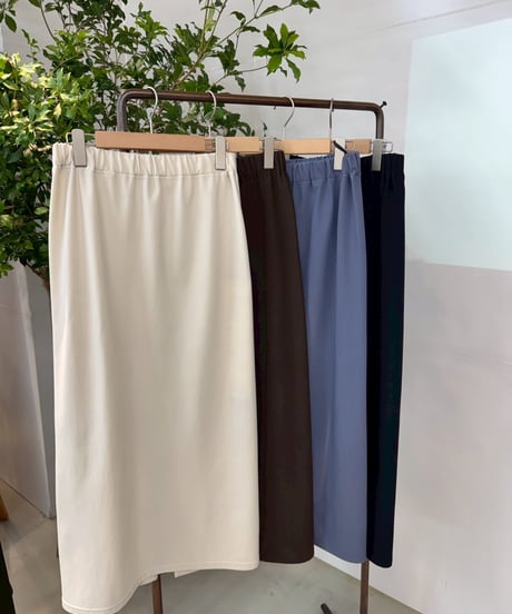 【cafune】545610 warm pique stretch tight skirt