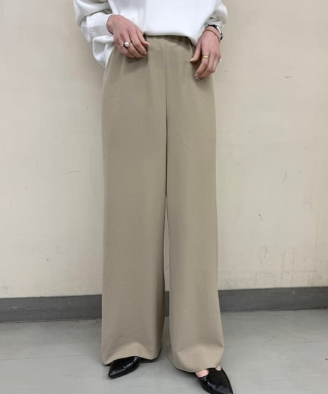 【cafune】615608　drape washer effortless pants