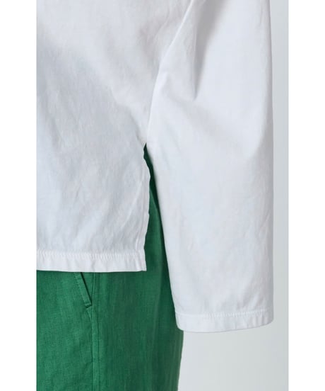 【MICA&DEAL】 0126209182 ラメロゴプリントターンバックスリーブT-shirt