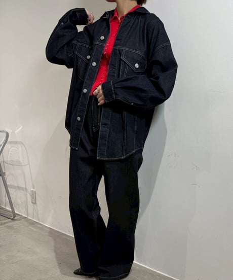 【cafune】535420 denim shirt jacket