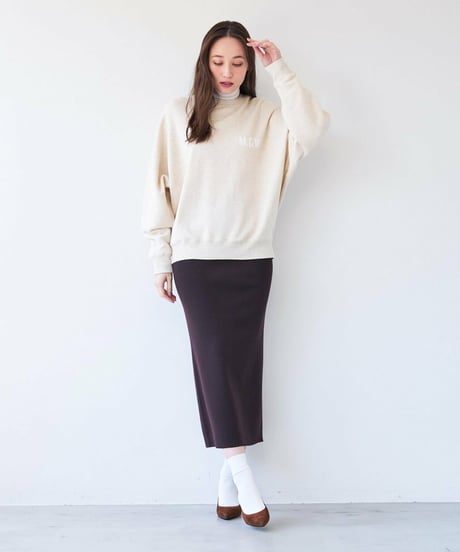 【MICA&DEAL】0123302193ニットロングスカート