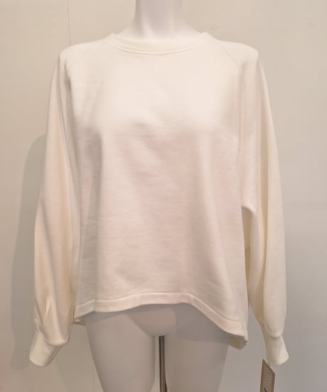 【cafune】515920 clear sweat back tuck pullover