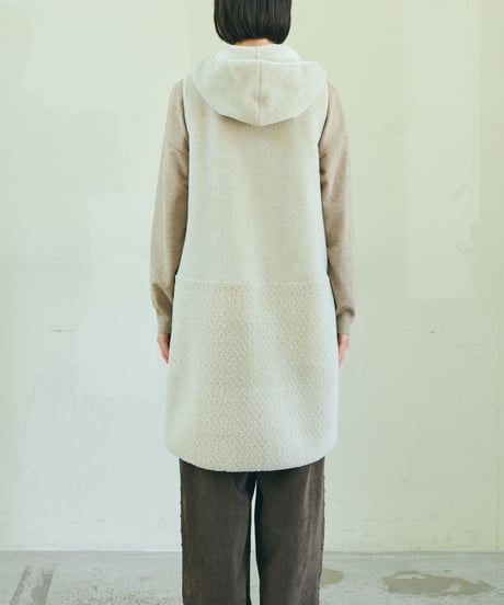 【ruxe 26AW】2634232 ロングボアベスト