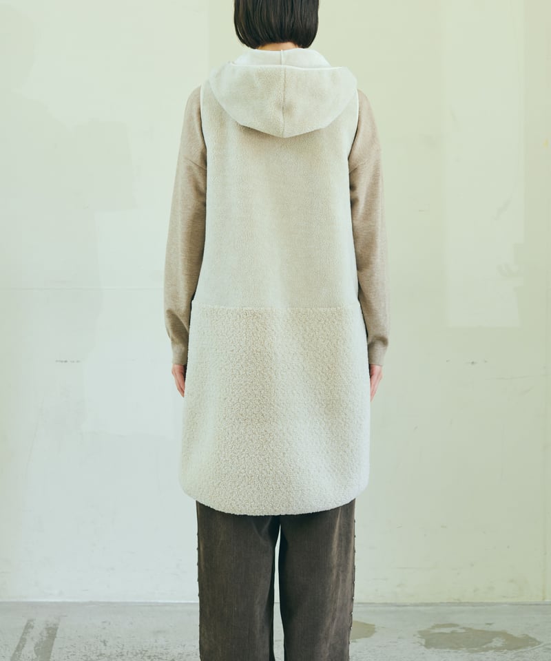 ruxe 26AW】2634232 ロングボアベスト | selectshopB5