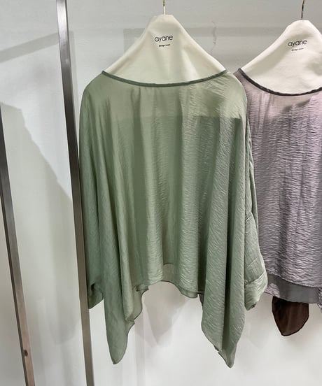 【ayane 26AW】 856746 シアーポンチョ