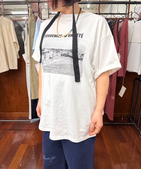 【ESPEYRAC】エスペラック 7521006 フォトTシャツ バックプリント Tシャツ