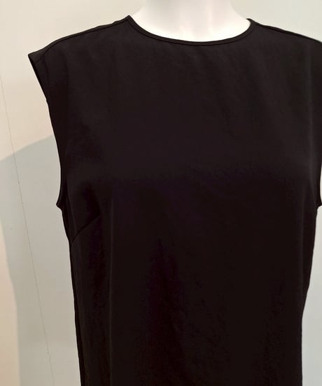 【cafune】525906 mat stretch georgette tuck blouse