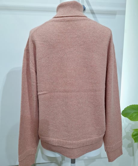 【ATELIER SIX】11256523 ヤクカシミヤレイヤーネックプルオーバー