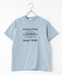 【Harriss】BK251-14214 ANCHORプリントTシャツ