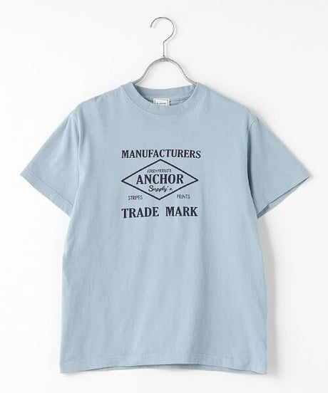 【Harriss】BK251-14214 ANCHORプリントTシャツ