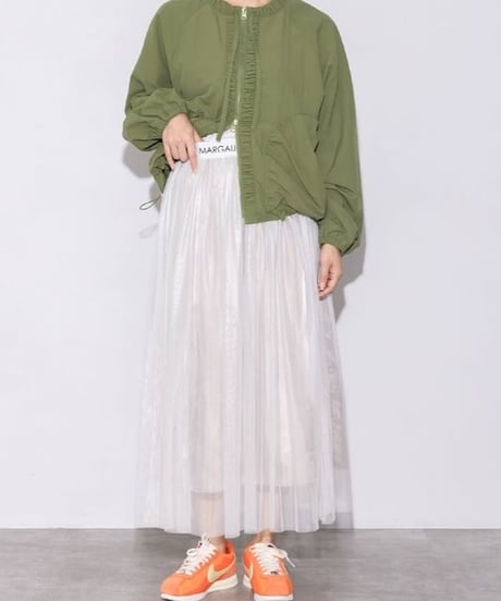 【MARGAUX VINTAGE 】SK 26022 - S　ウエストロゴチュールスカート
