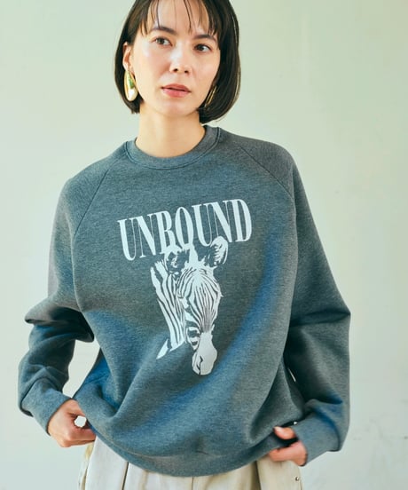 【ruxe 26AW】2634560 ZEBRA-Print スウェット