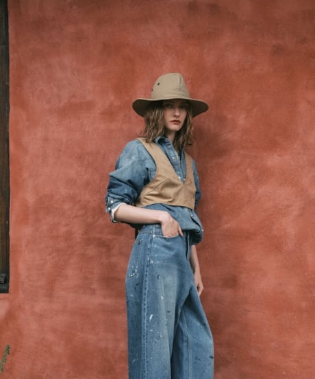 【LE MÉLANGE 26SS】8613701　スウェードベストビスチェ