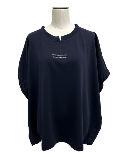 【ayane 26AW】 856728 ポリエステルポンチプルオーバー