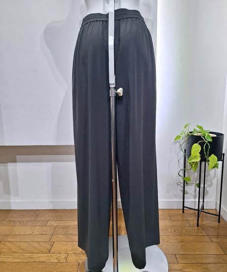 【cafune】625620 mat stretch georgette easy pants