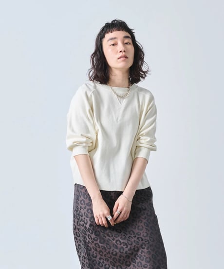 【kha:KI】MIL25FCS3467 HONEYCOMB 8th SLEEVE TOP