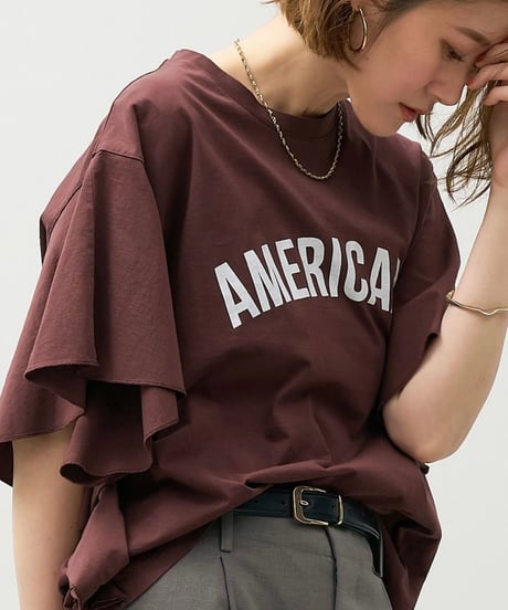 【MICA&DEAL】0125309270 15th ANNIVERSARY フリルスリーブT-shirt