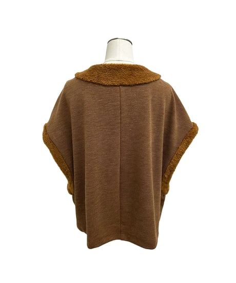 【ayane 26AW】  856753 ボアトリミングベスト