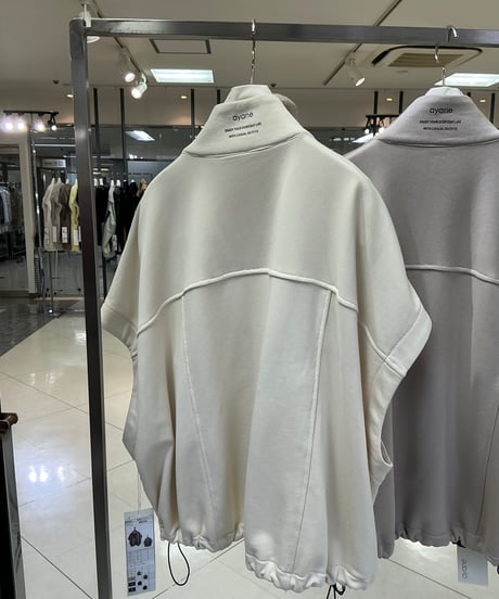 【ayane 26AW】  856736 軽量裏毛ゆったりベスト