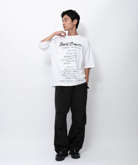 【JOHNBULL】 アーティストTシャツ（David Bowie ／ Scary Monsters） JT261C34