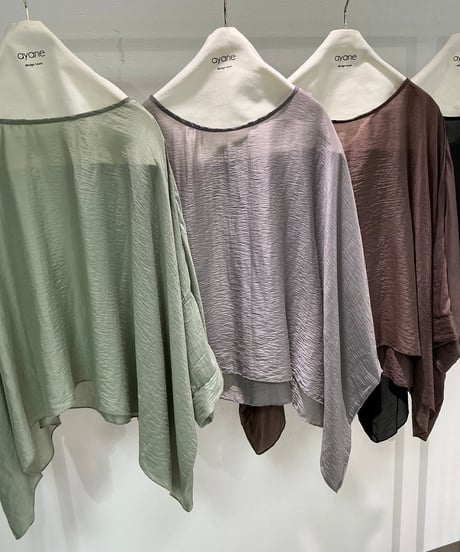 【ayane 26AW】 856746 シアーポンチョ