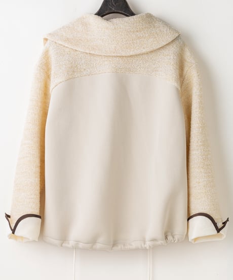 【Lallia Mu 26AW】2416516 ターンネックプルオーバー