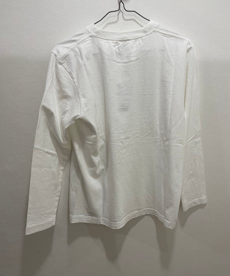 【le ciel de HARRISS】BK252- 11210 小さめロゴ 長袖Tシャツ