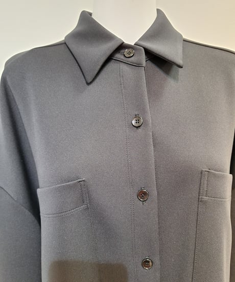 【cafune】515935 double knit short shirt