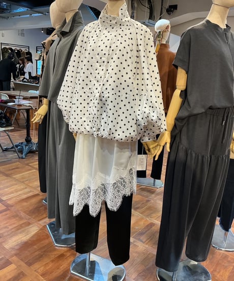 【MARGAUX VINTAGE 26AW】JK - 26096 - A　ドットブルゾン