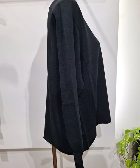 【ATELIER SIX】HL-11256310 ジャガード編モックネックプルオーバー