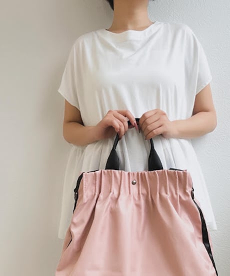 【charmaer 26AW】276860　プリーツナイロンバッグ
