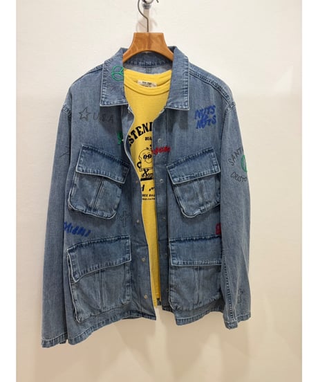 【Universal Style Weare】 661020 RAKUGAKI DENIM JK