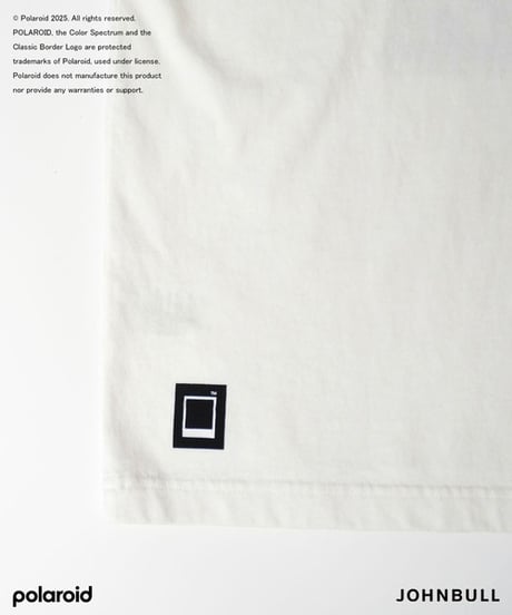 【JOHNBULL】JT251C42 POLAROID Tシャツ