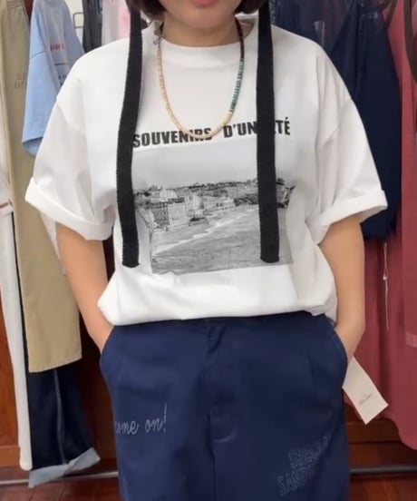 【ESPEYRAC】エスペラック 7521006 フォトTシャツ バックプリント Tシャツ