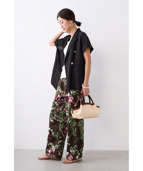 【MICA&DEAL】 0126205146 ハーフスリーブシアージャケット