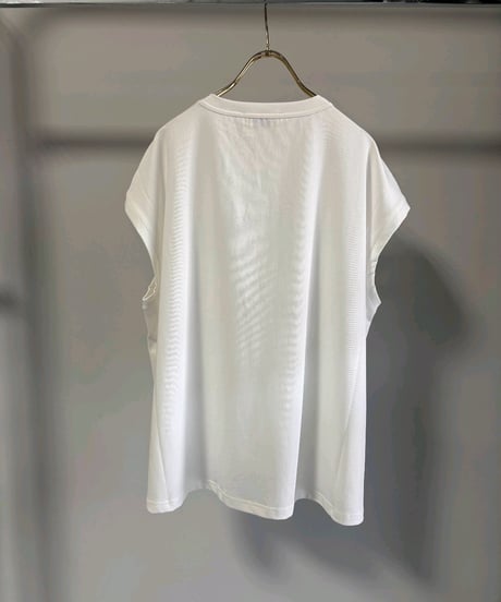 全国送料185円【MARGAUX VINTAGE】 CT - 26074 - S　 転写プリント　ノースリーブTEE