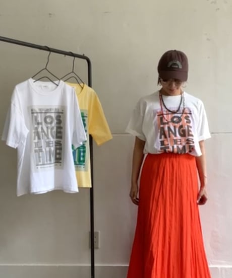 【Le Melange】8511012 『JHANKSON』x『Le Melange』コラボ 半袖プリントTee