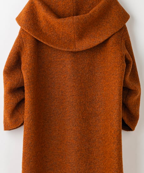 【Lallia Mu 26AW】2614170 ビッグカラースライバーコート